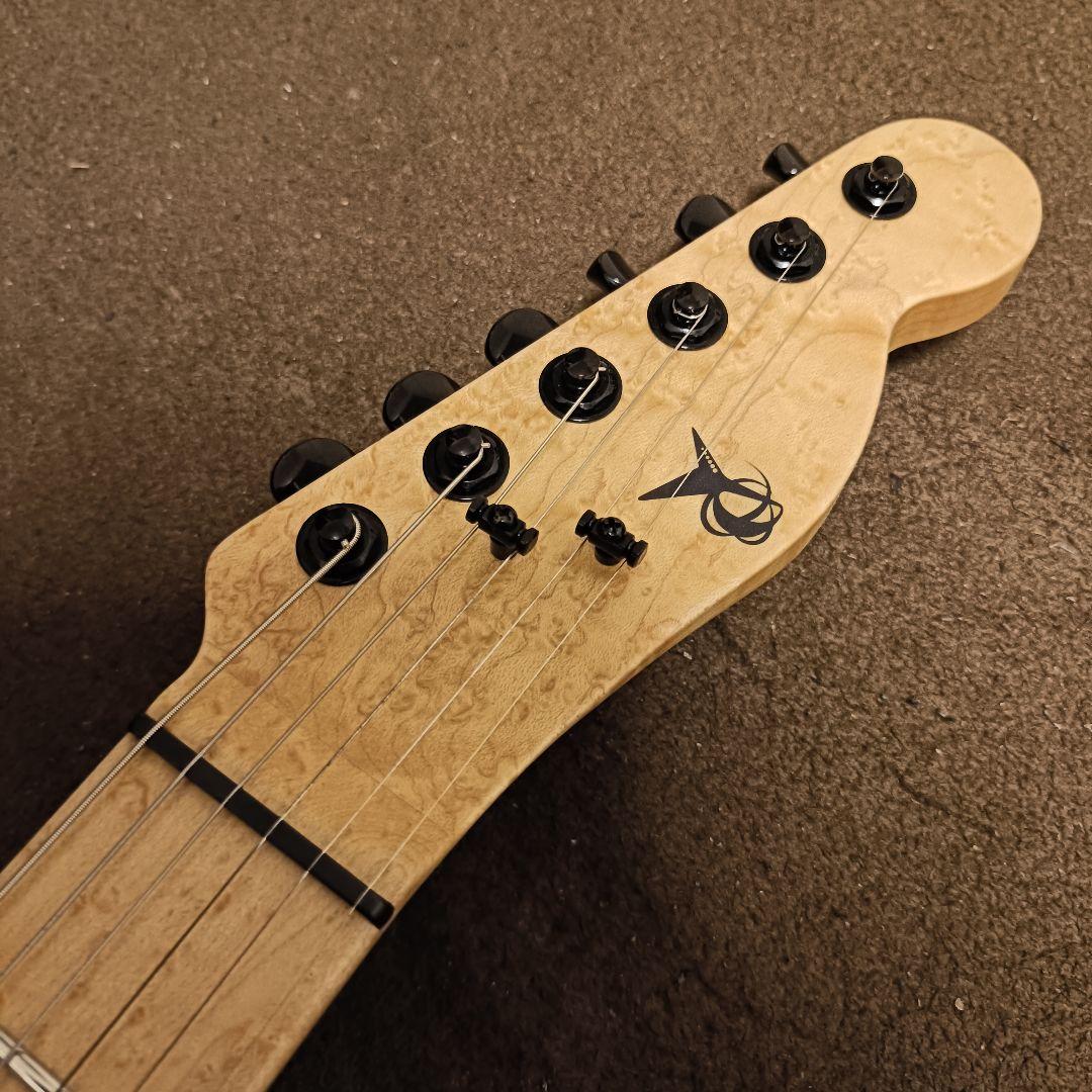 RY Guitar 2H テレキャス ブラックコリーナ バーズアイメイプルネック