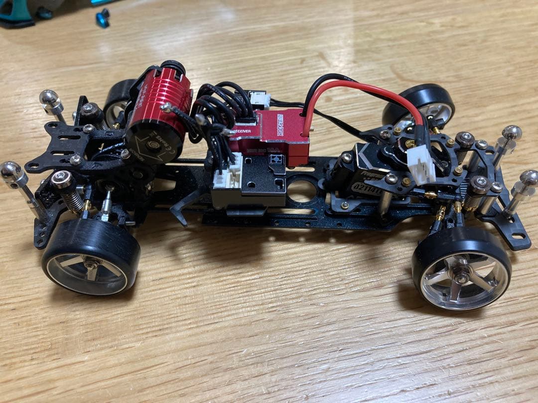 蚊車　drift art DA3Sシャーシ　メカ、受信機、ボディ付き