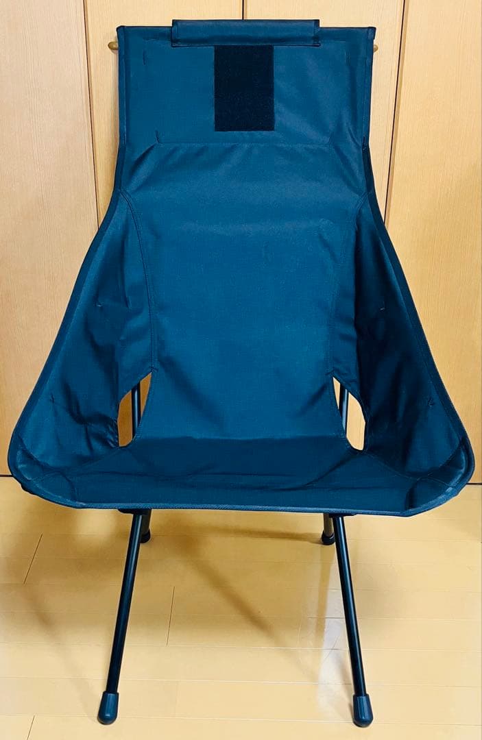 Helinox ヘリノックス　サンセットチェア　ブラック　ヘッドレスト付き　美品