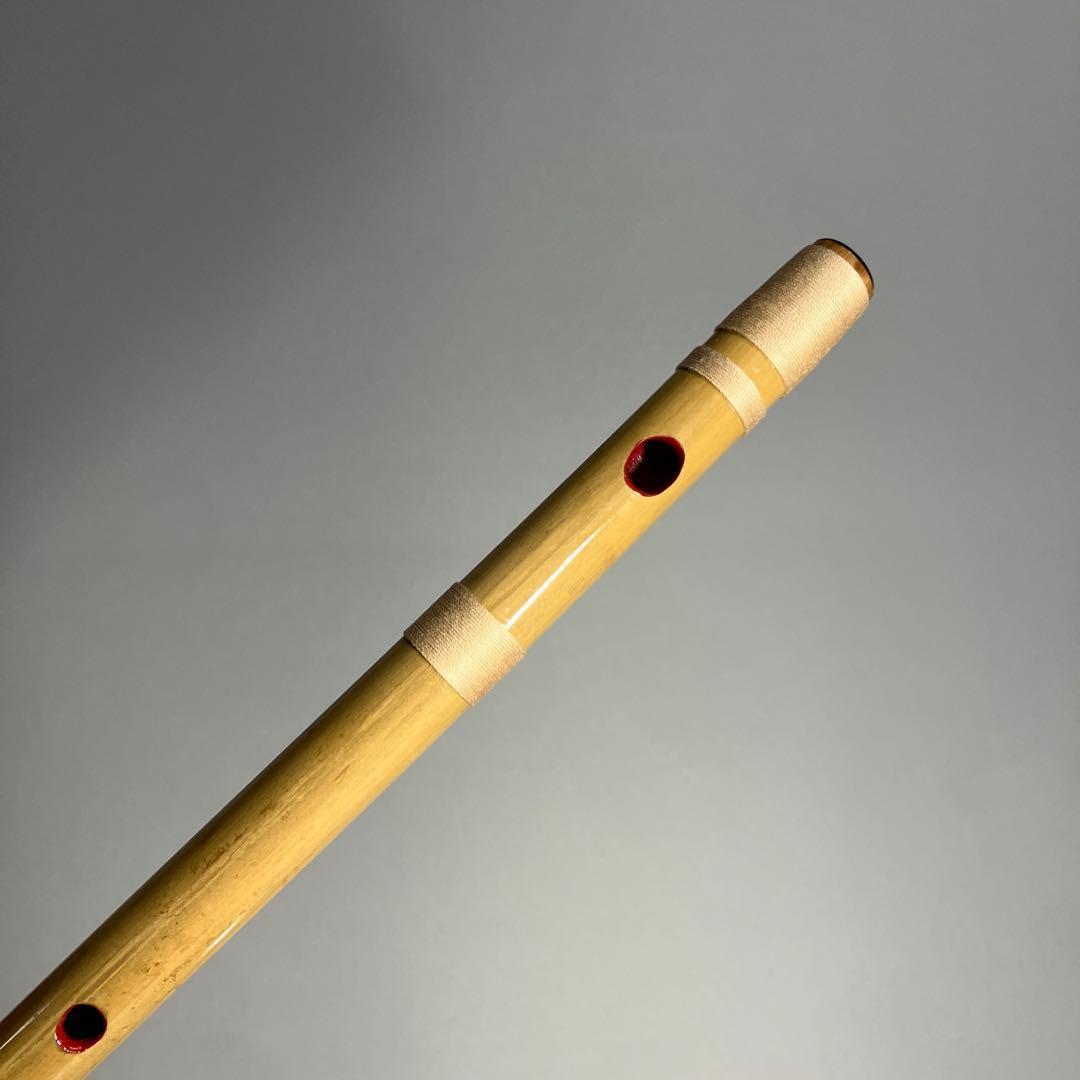 【篠笛 五本調子A管 】唄物　ドレミ調 CMR5-66 天地糸巻　西洋音階