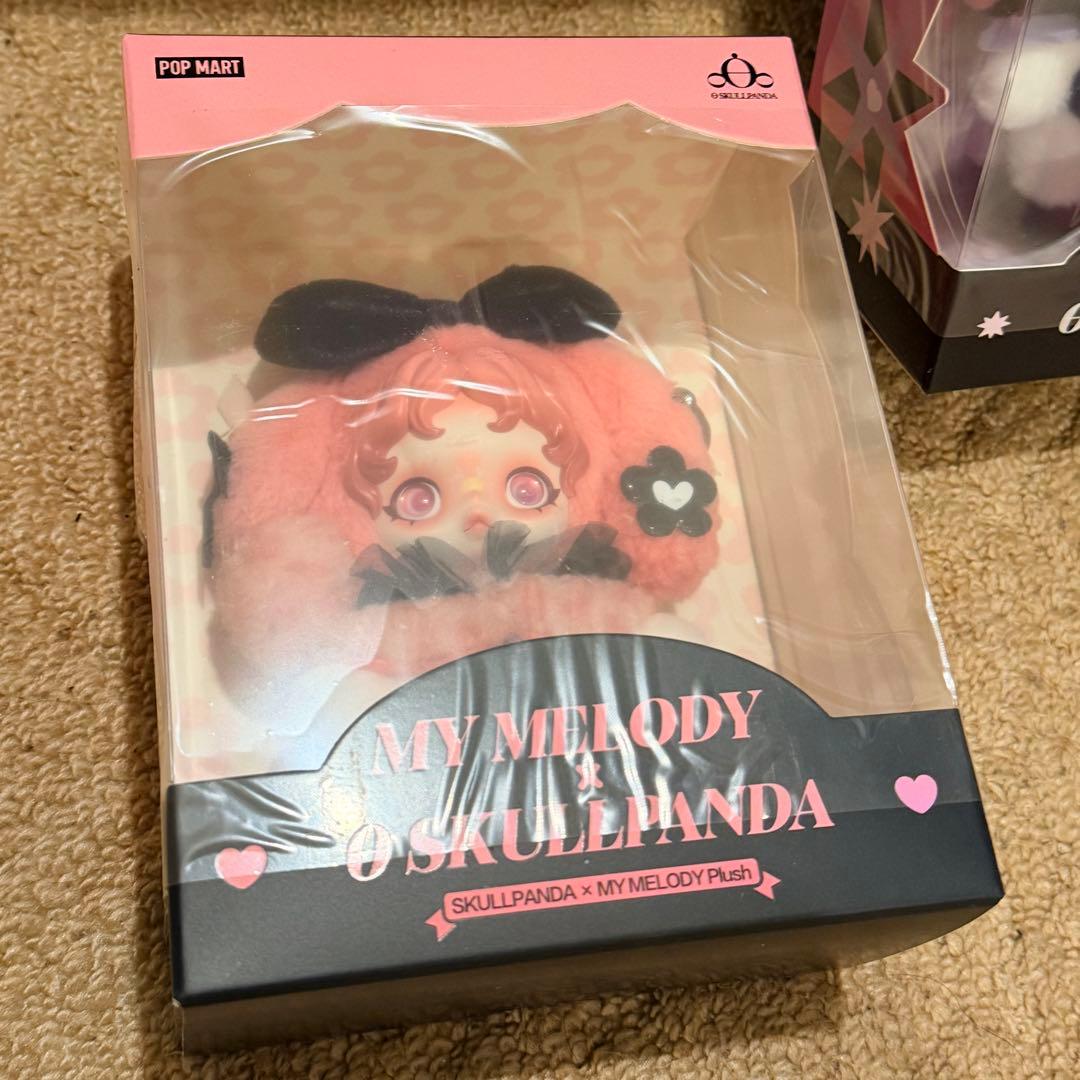 pop mart スカルパンダ マイメロ クロミ 2点