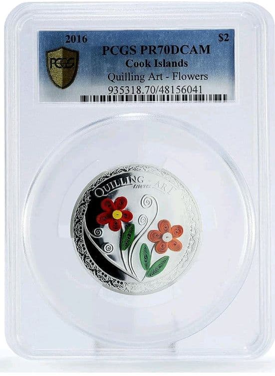 PR70 DCAM 2016 クック諸島 銀貨 世界999枚 PCGS NGC