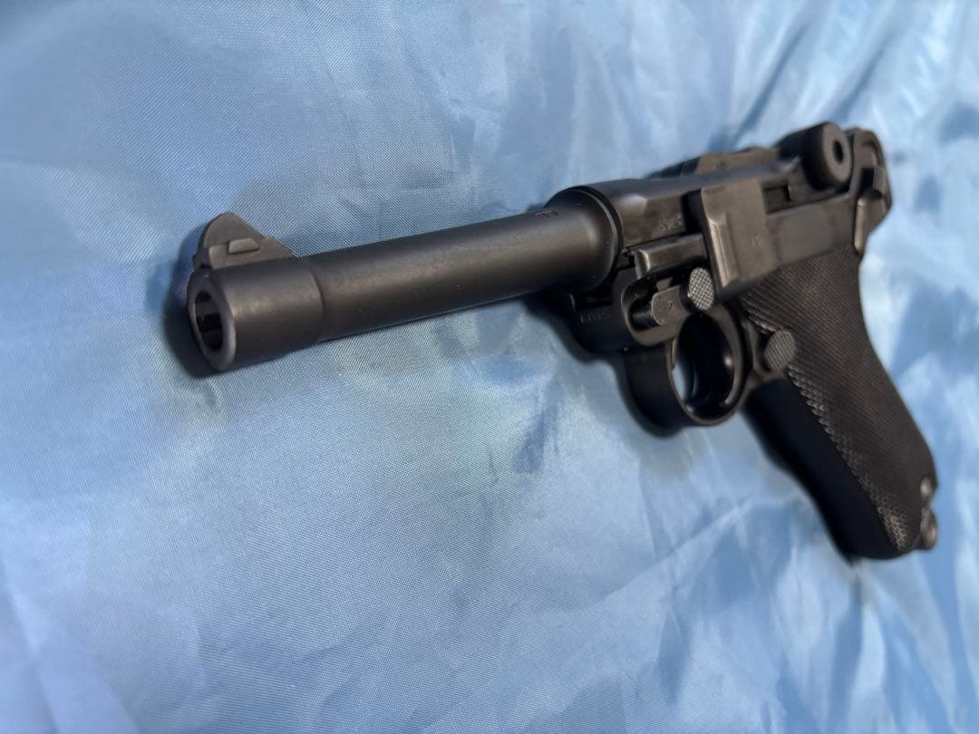 【美品】タナカ　ヘビーウエイト　ルガーP08 ガスガン　タナカワークス