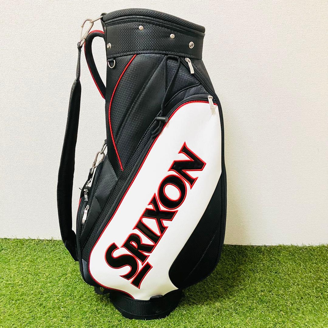 スリクソン キャディバッグ メンズ 男性用 美品 ビッグロゴ カッコいい
