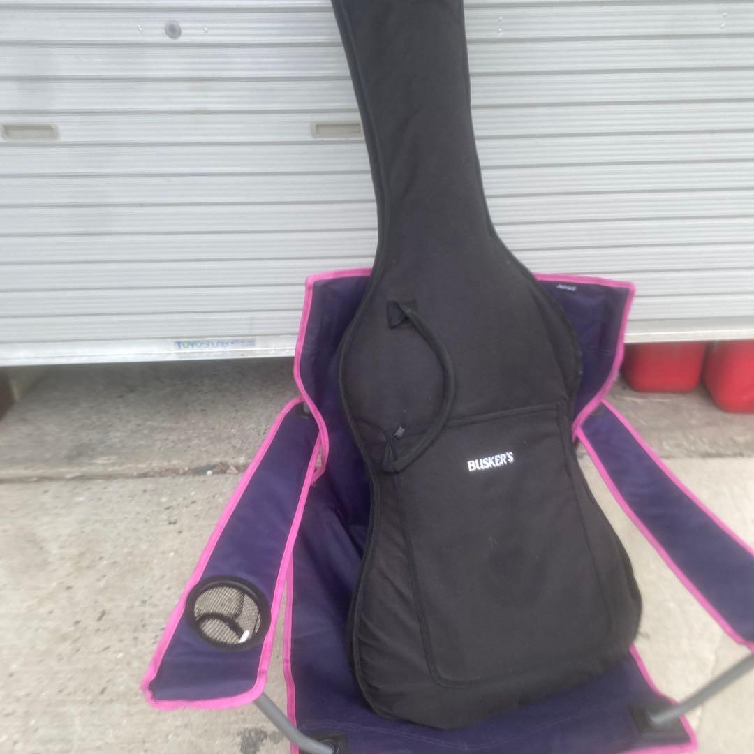 BUSKER'S ブラックエレキベース 4弦