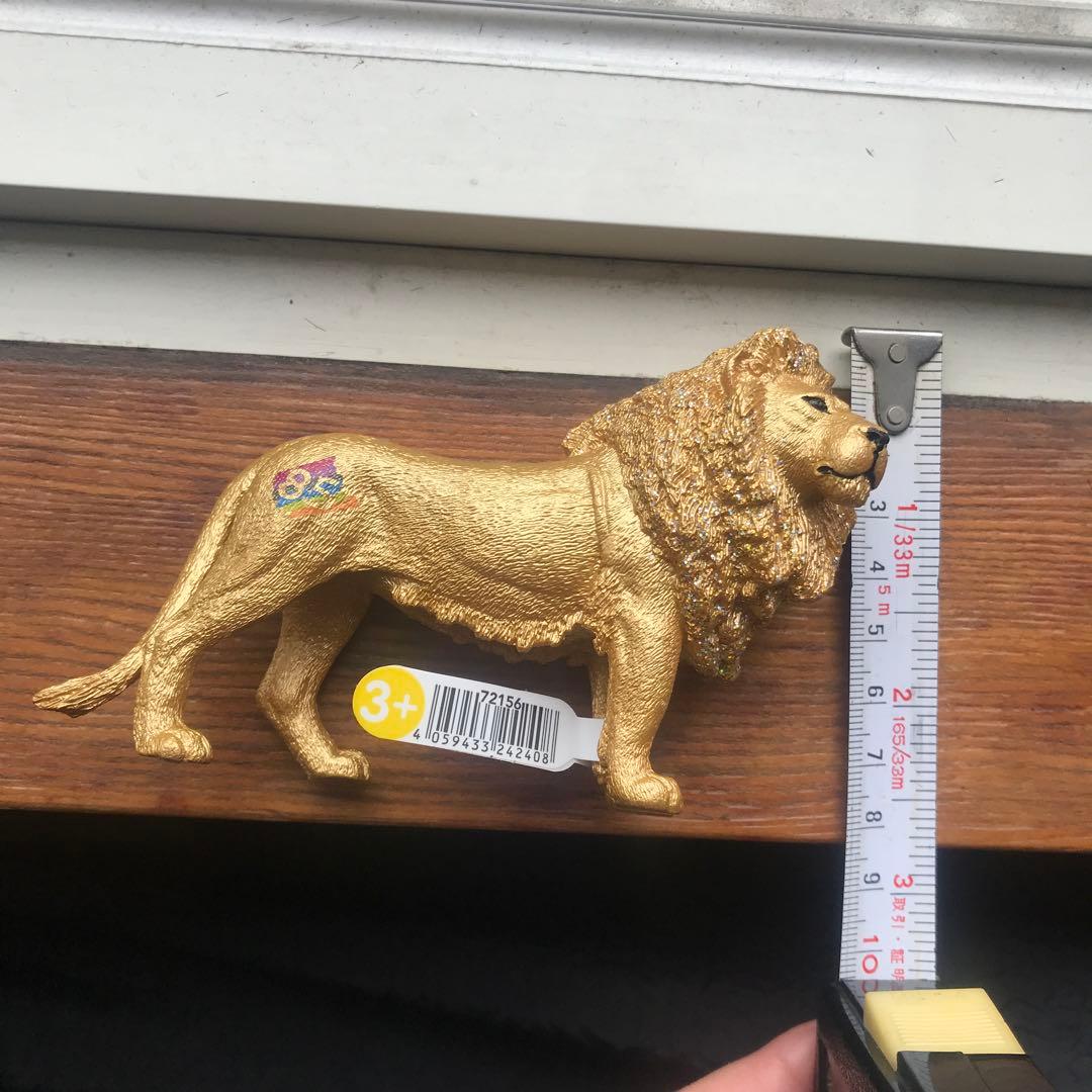 値下げ　シュライヒ　ゴールド　ライオン　schleich