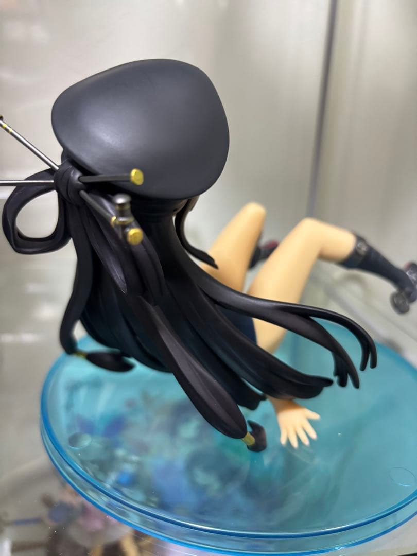 【中古品】Q-six まいてつ ハチロク 紺スク水フィギュア