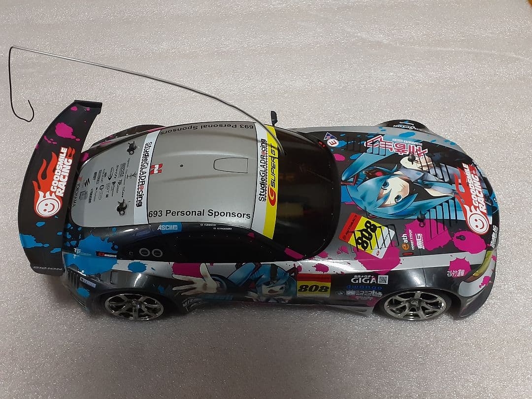 タミヤ 1/10 XB 初音ミク Studie GLAD  Z4 ラジコン