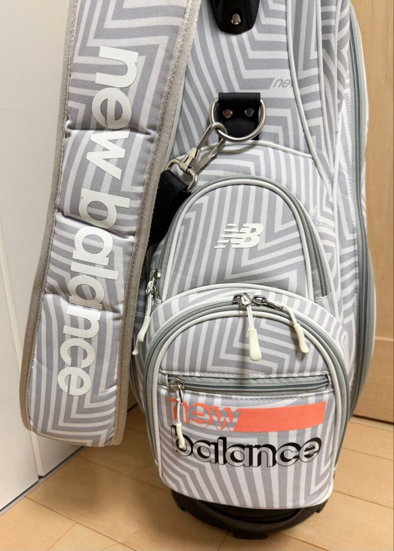 美品★ニューバランス★キャディバッグ★ゴルフ★ゴルフバッグ★newbalance