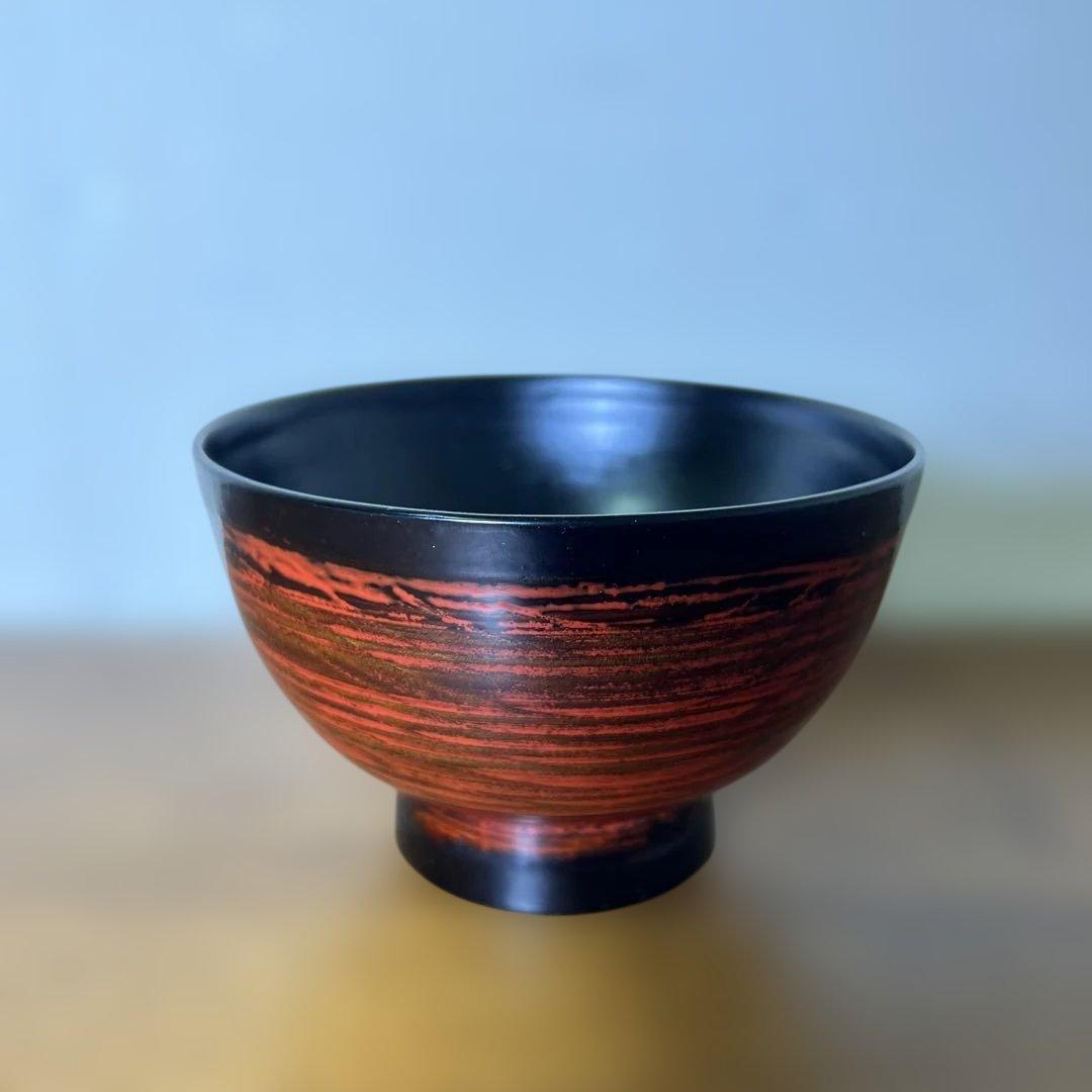 【新品・未使用】角　偉三郎作　5つ星　合鹿椀 小椀　1990年頃の作品