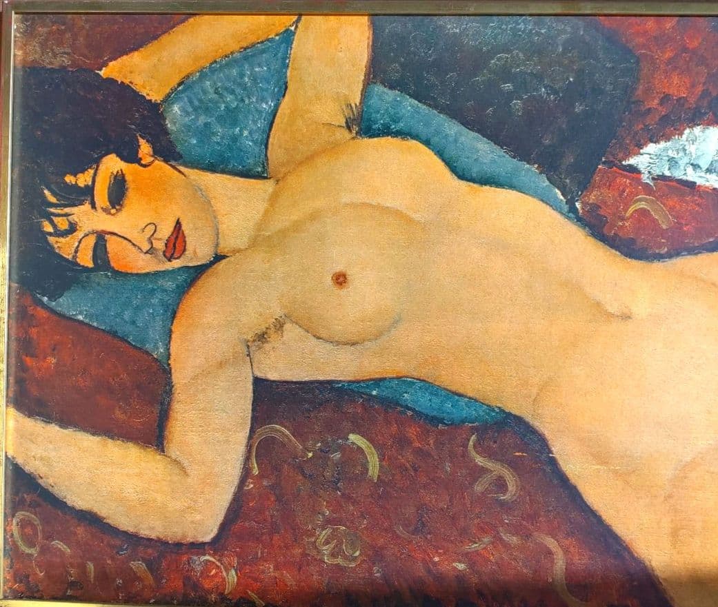 モディリアーニ魅惑的複製名画