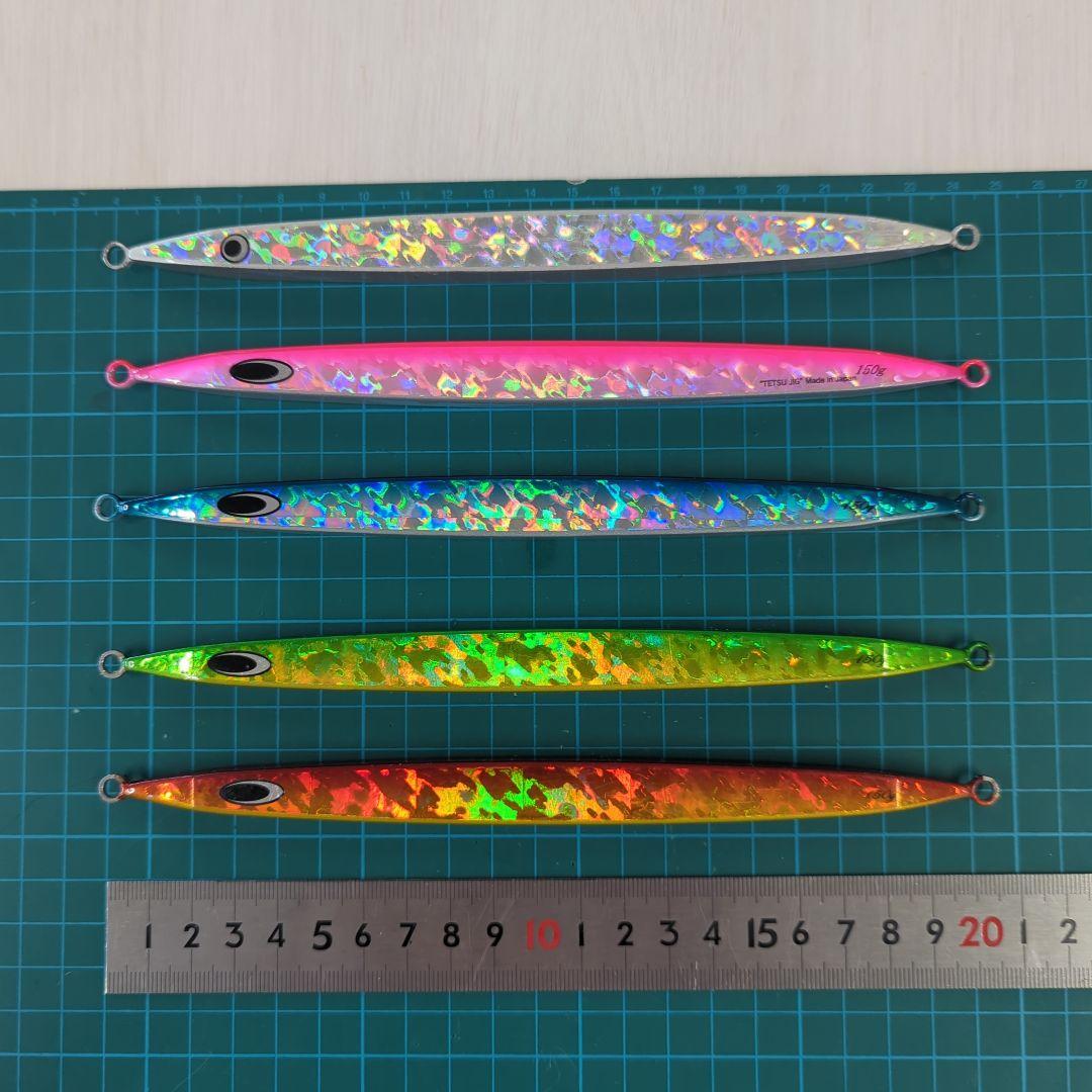 鉄ジグ　スイムライダー　150g　未使用品・美品　5本セット