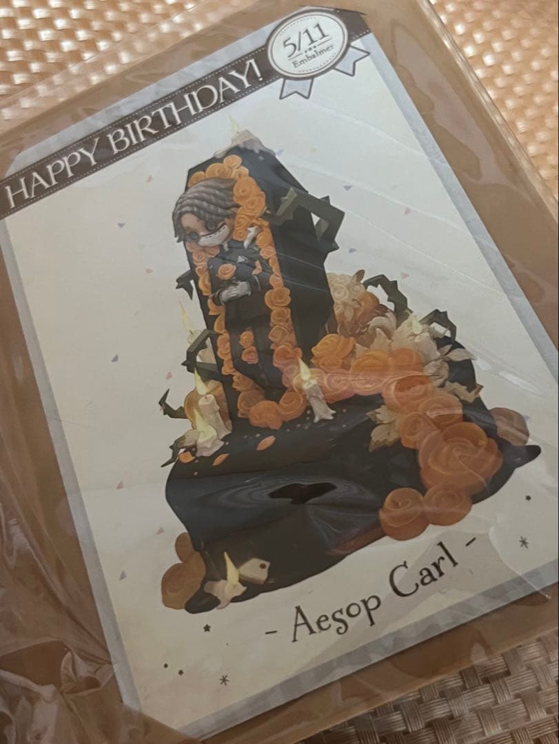 第五人格 IdentityV バースデーグッズ 誕生日 缶バッジ ポスカ 納棺師