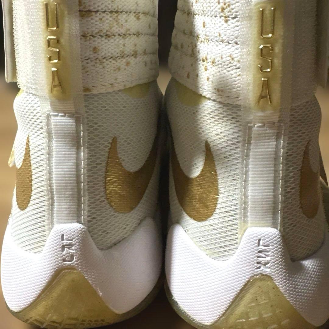 シューズ(男性用) NIKE LeBron Zoom Soldier 10 \"Gold Medal\"