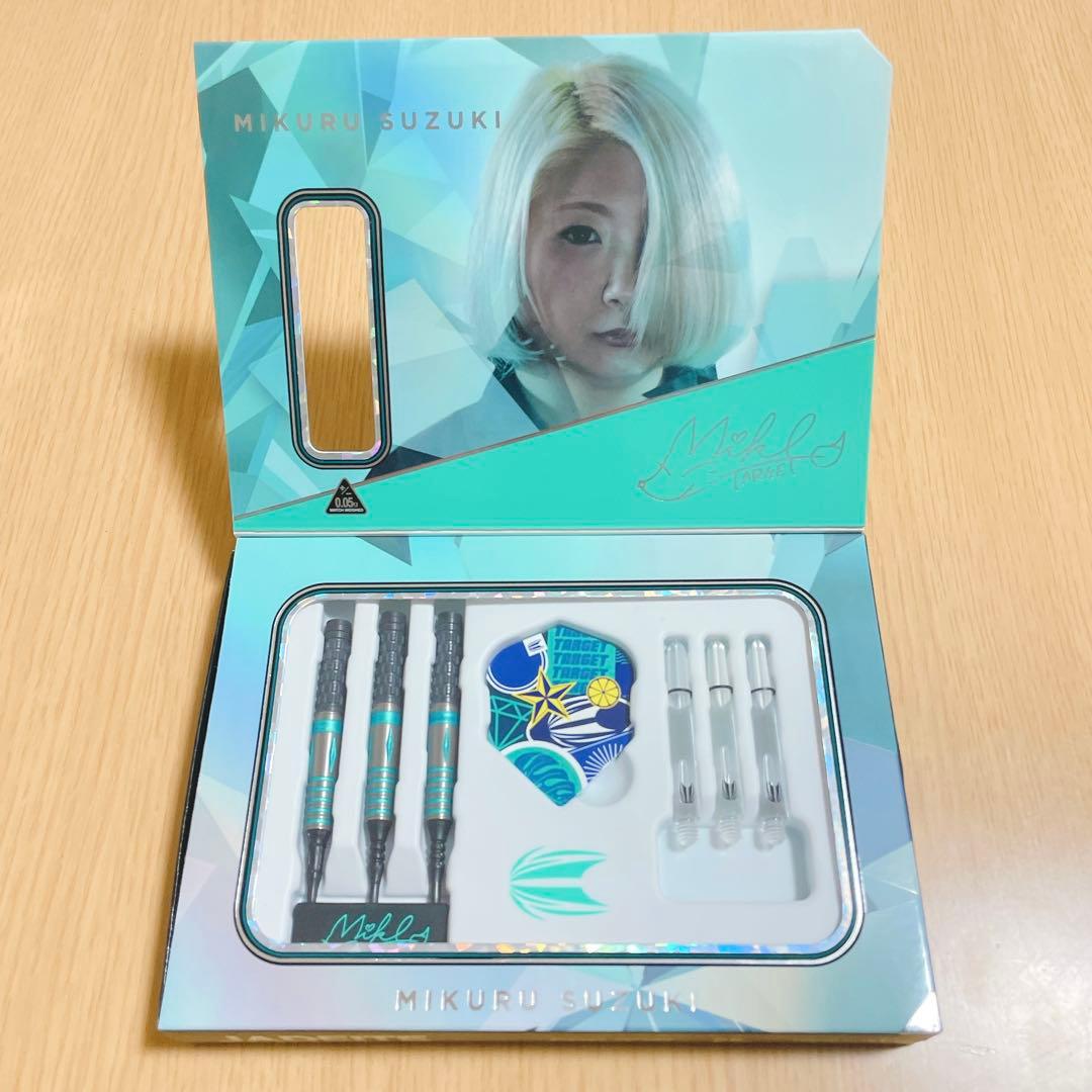 【ターゲット】 ジェダイト 鈴木未来モデル　＋ フライト&シャフト×2セット