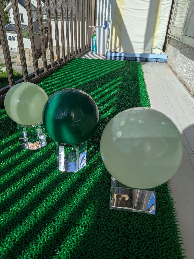 夜明珠　大玉　３個（夜光石）原石　 蓄光石