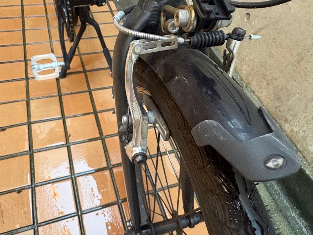 値下げ！MINIフォールディングバイク10速カスタム引き取り限定（大阪市内）