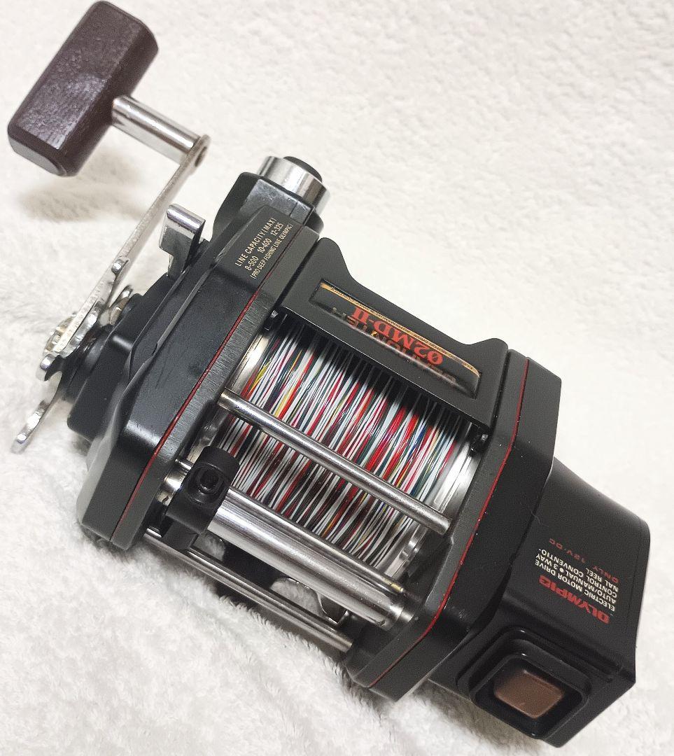 オリムピックシーハンター02MD-Ⅱ電動リール！通電確認済み