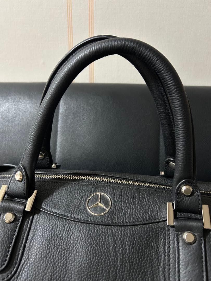 Mercedes-Benz レザー ボストンバッグ メルセデスベンツ