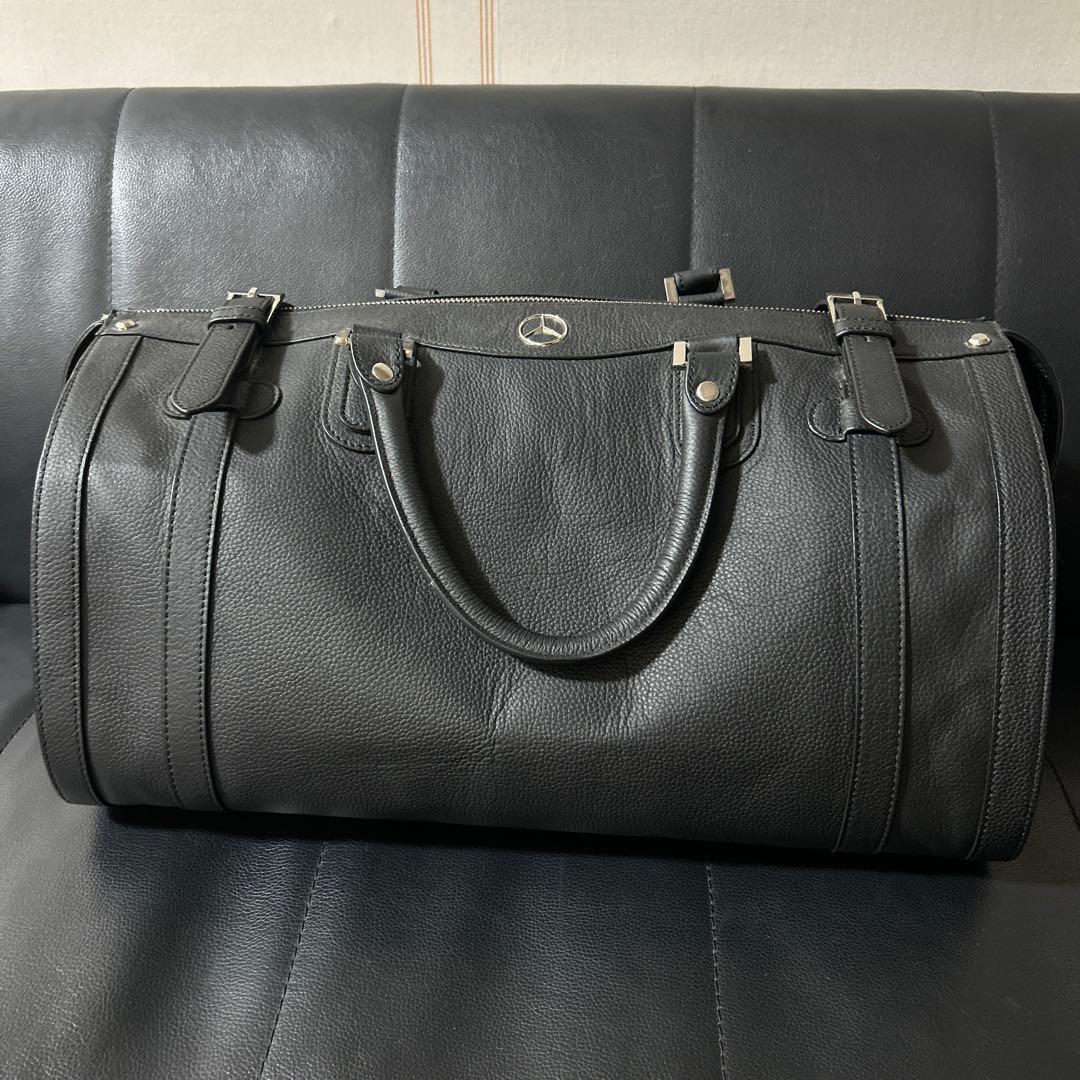 Mercedes-Benz レザー ボストンバッグ メルセデスベンツ