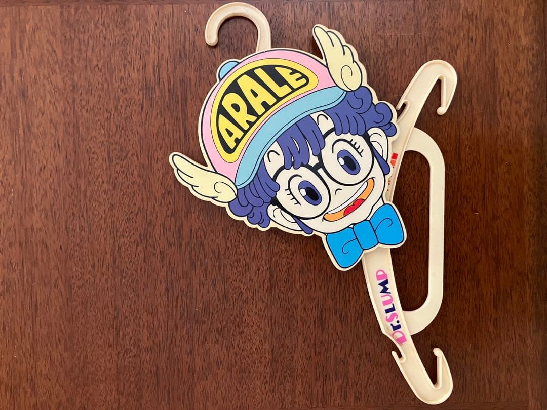 激レア アラレちゃん当時物ハンガー Dr.SLUMP ARALE 鳥山明 集英社
