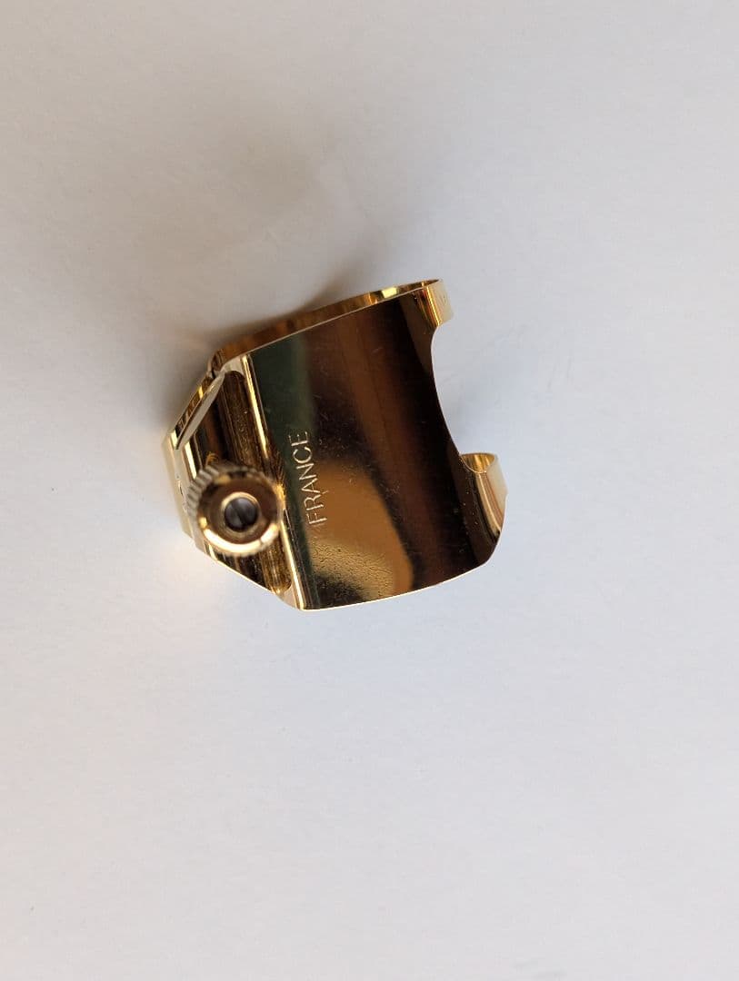 V16メタル用 オプティマムリガチャー バンドレン プレート付き テナーサックス