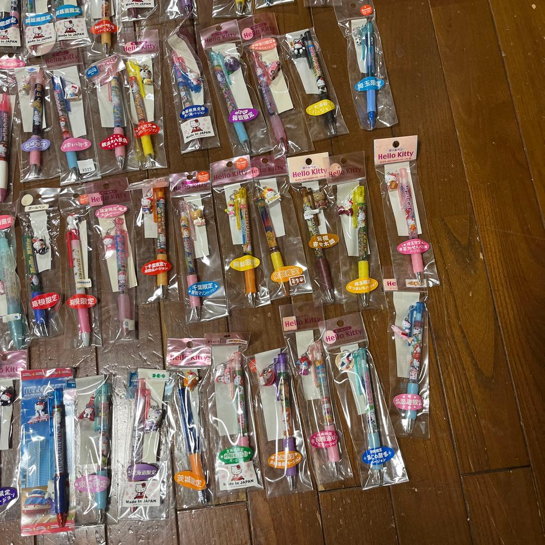 バラ売り不可 ハローキティ ご当地キティ ボールペン シャーペン 全て未開封