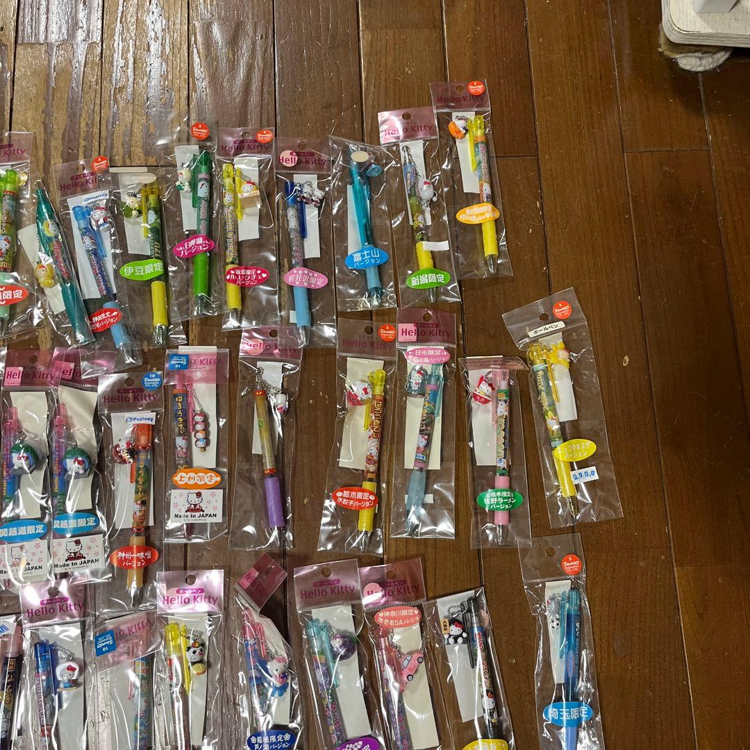 バラ売り不可 ハローキティ ご当地キティ ボールペン シャーペン 全て未開封