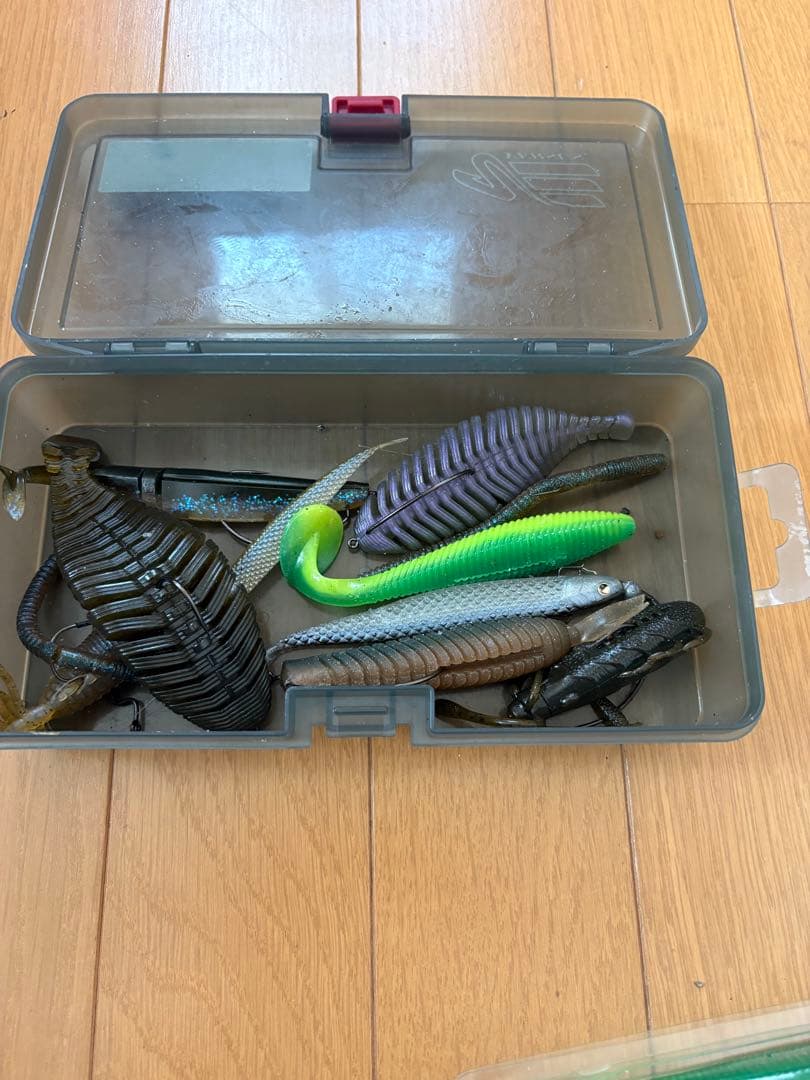 多様なハードルアーとソフトルアーセット