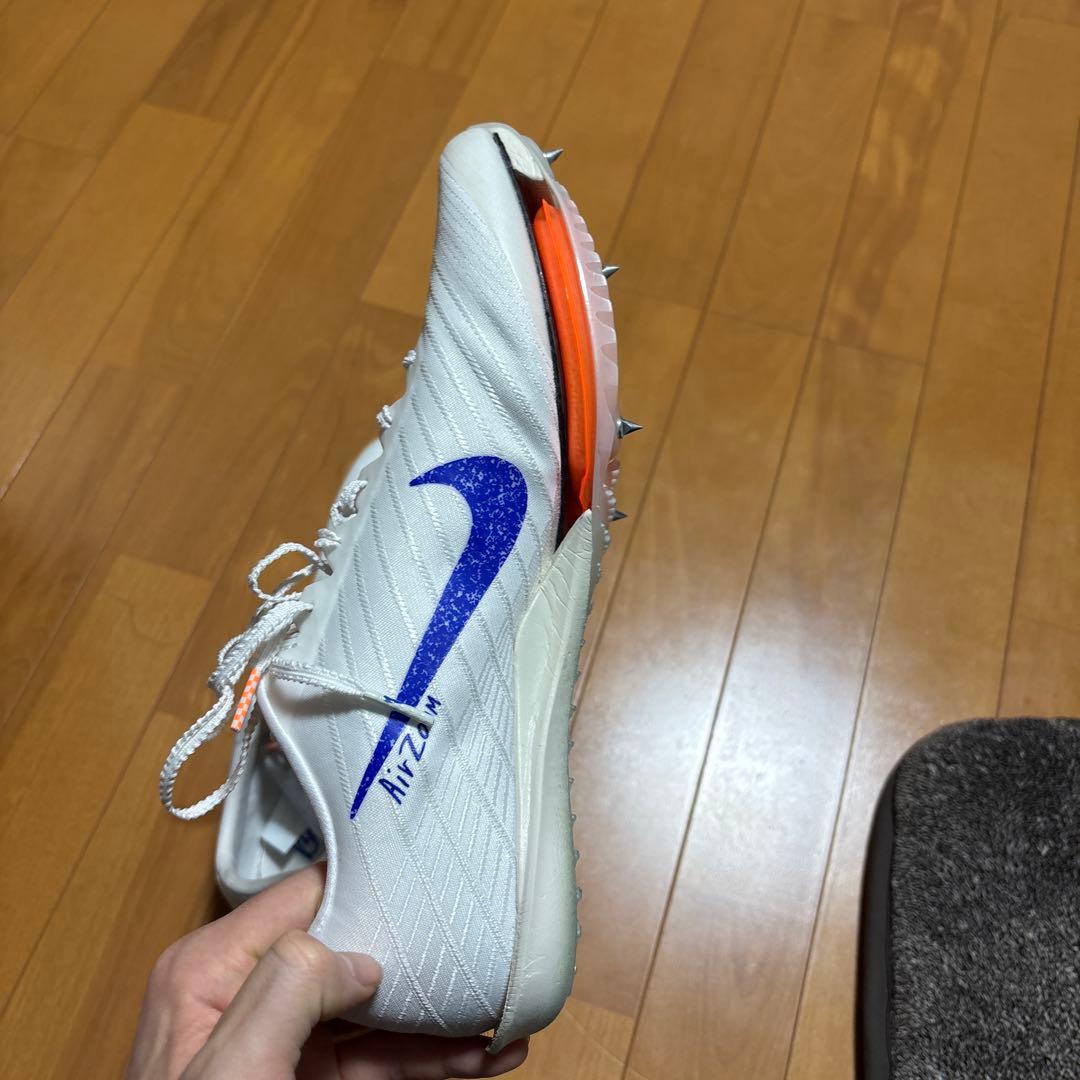 Nike Vapor スパイクシューズ ホワイト/ブルー/オレンジ