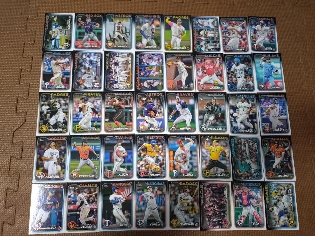 topps MLB 2024series1の350枚セット