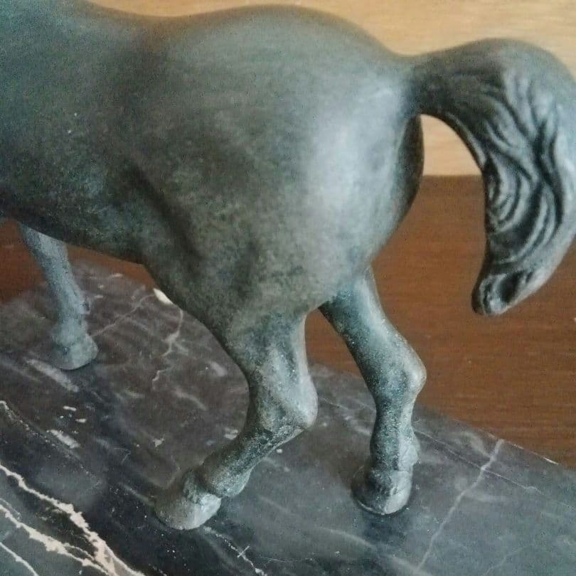 逸品　ヴァレーゼ工房　ブロンズ馬像　鋳造　Valese　イタリア　サンマルコ
