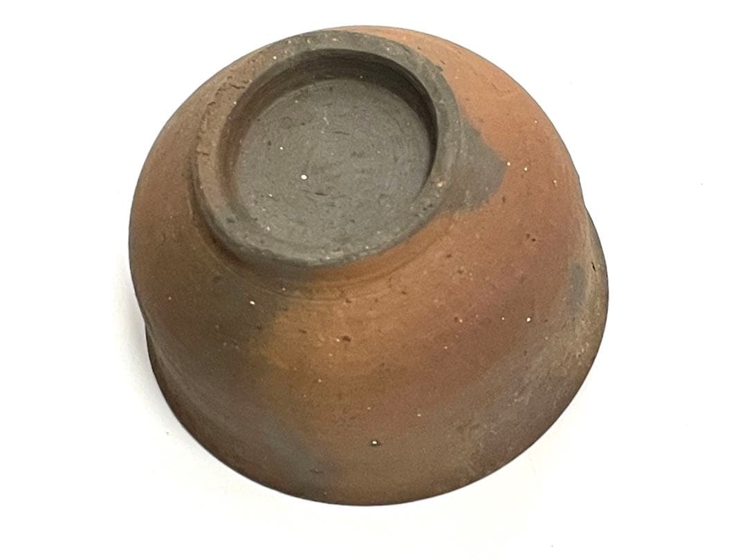 陶芸家　作家物　作者不明　焼締　やきもの　盃　ぐい呑　小碗　箱無し　沖縄　琉球