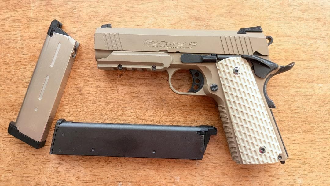 東京マルイ デザートウォーリア 1911 美品 動作OK ロングマガジン