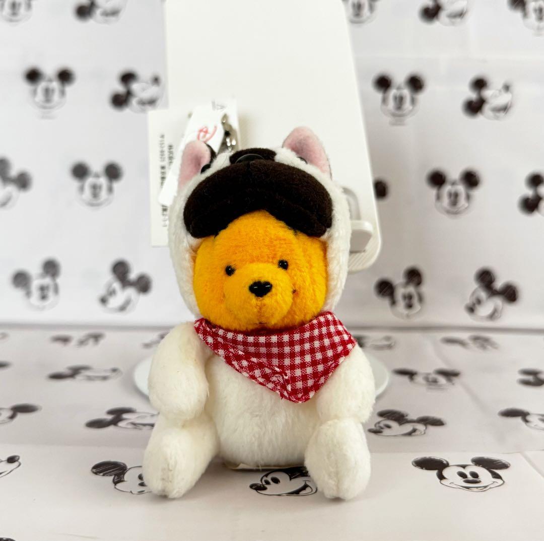 ディズニーストア　プーさん　犬　キーホルダー