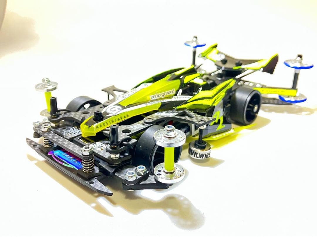 ミニ四駆　完成品　MSフレキ　AVANTE MK.Ⅲ AZURE