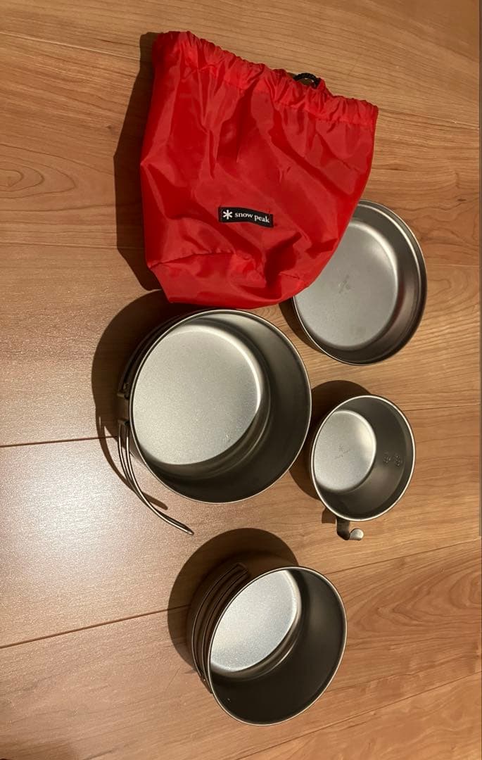 PEAK (スノーピーク) カップインチタン クッカー SCS-003