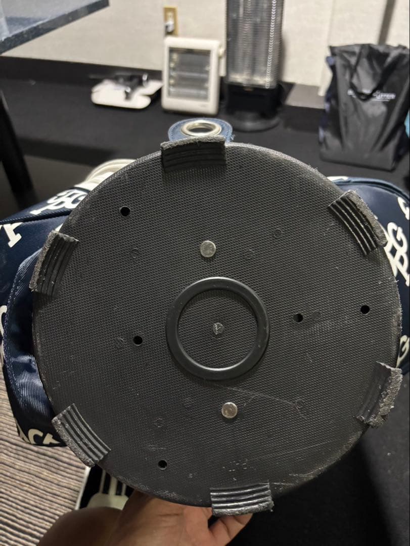 PG キャディバッグ ネイビー/ホワイト