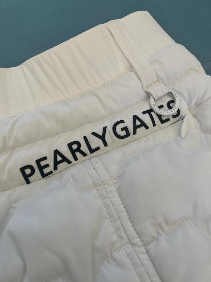 【美品】パーリーゲイツ ゴルフスカート M　ダウン入り秋冬