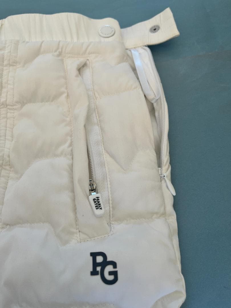 【美品】パーリーゲイツ ゴルフスカート M　ダウン入り秋冬