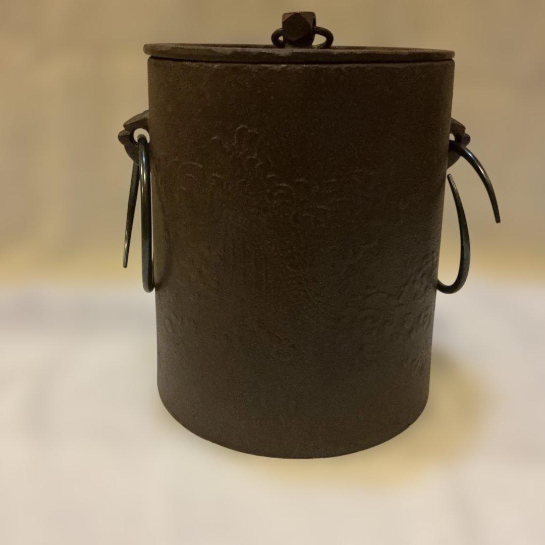 茶道具　雲龍釜　人間国宝　高橋敬典