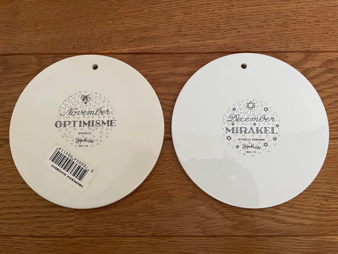 Bjorn Wiinbladマンスリープレート12ヶ月セットNymolle北欧