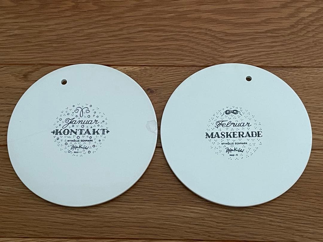 Bjorn Wiinbladマンスリープレート12ヶ月セットNymolle北欧