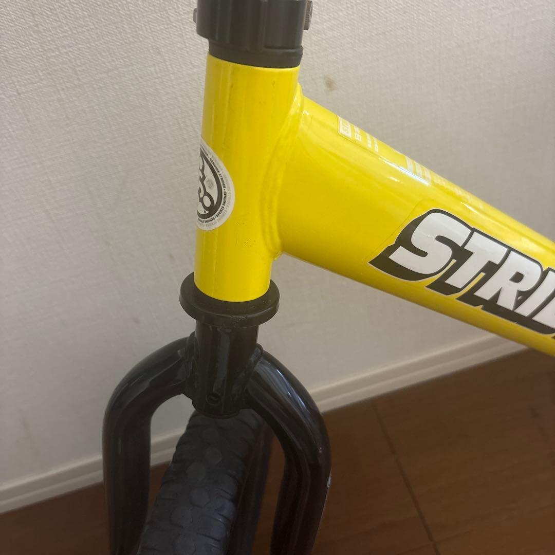 ゆきSTRIDER バランスバイク イエロー