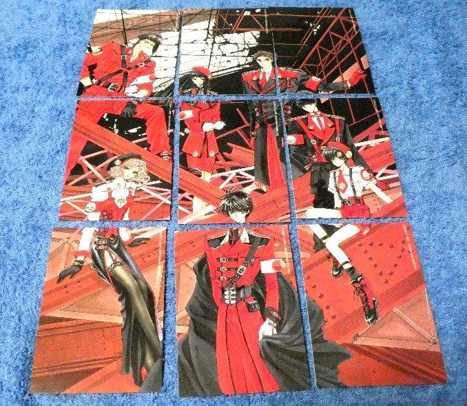 X エックス CLAMP トレーディングカードトレカPUZZLECARDⅡ9枚