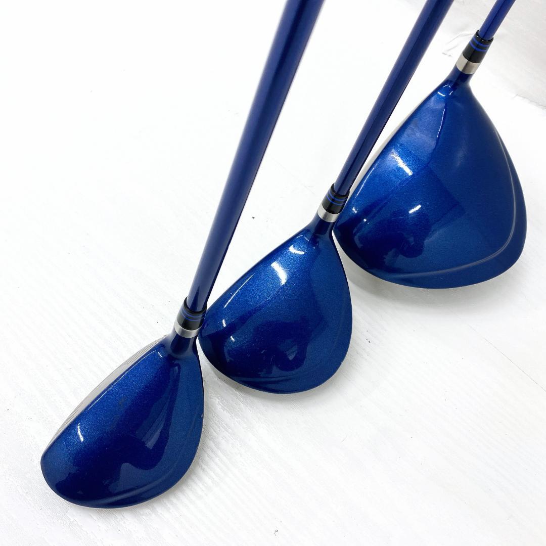 【左利き/レフティ】 ワールドイーグル ゴルフクラブ 初心者 セット 10本 S