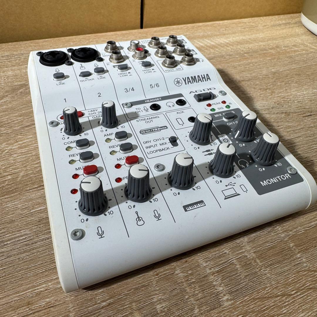 YAMAHA AG06 MKⅡ オーディオインタフェース