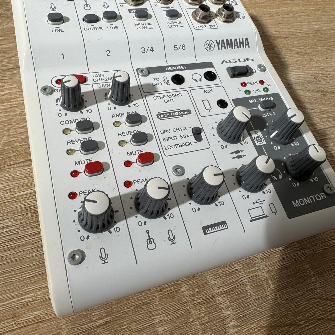 YAMAHA AG06 MKⅡ オーディオインタフェース