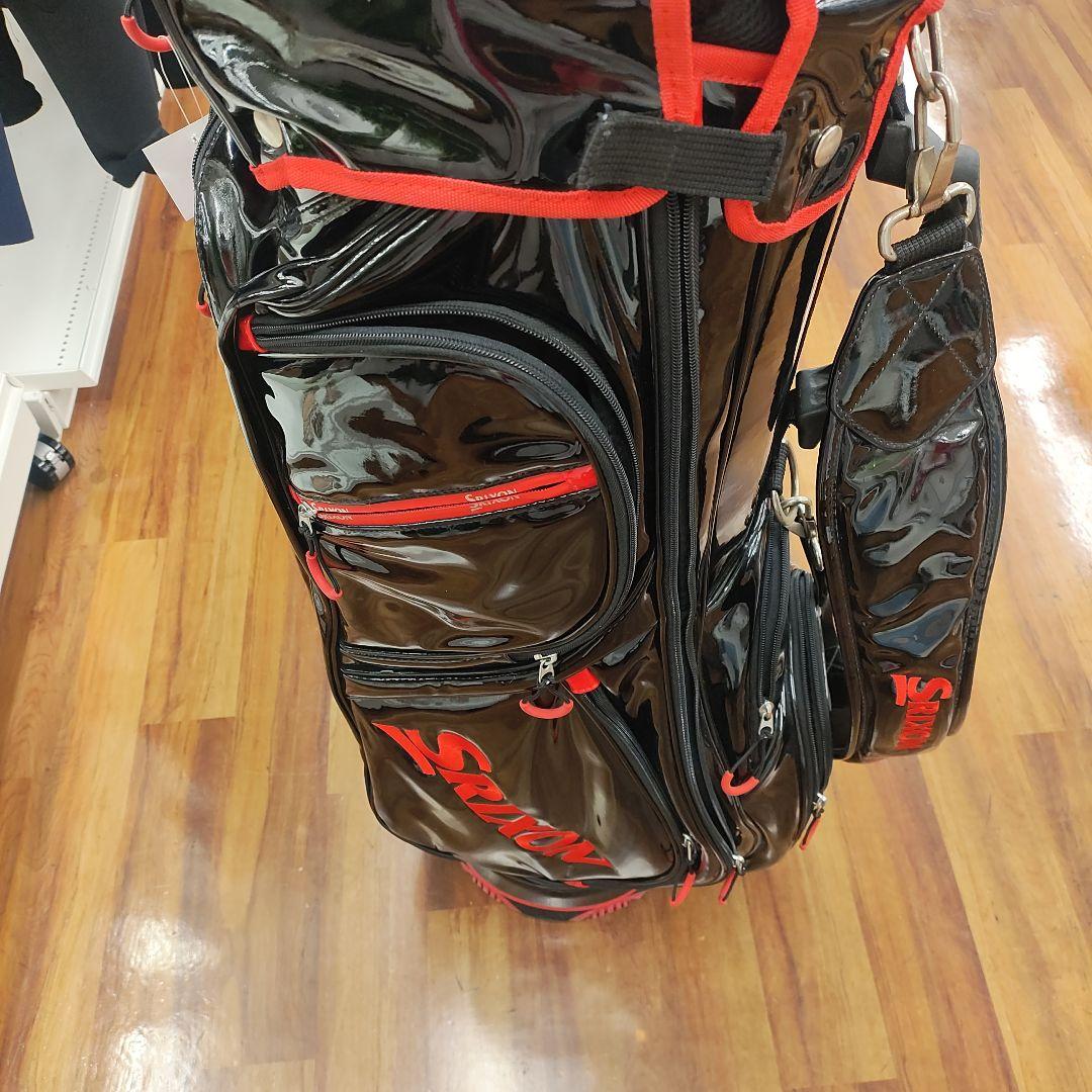 Srixon キャディバッグ 黒/赤