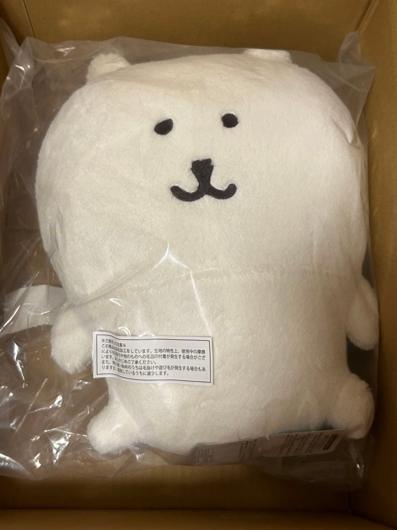 ナガノキャラクターズ B賞 もっちりぬいぐるみM おかおマスコット Ｅ賞